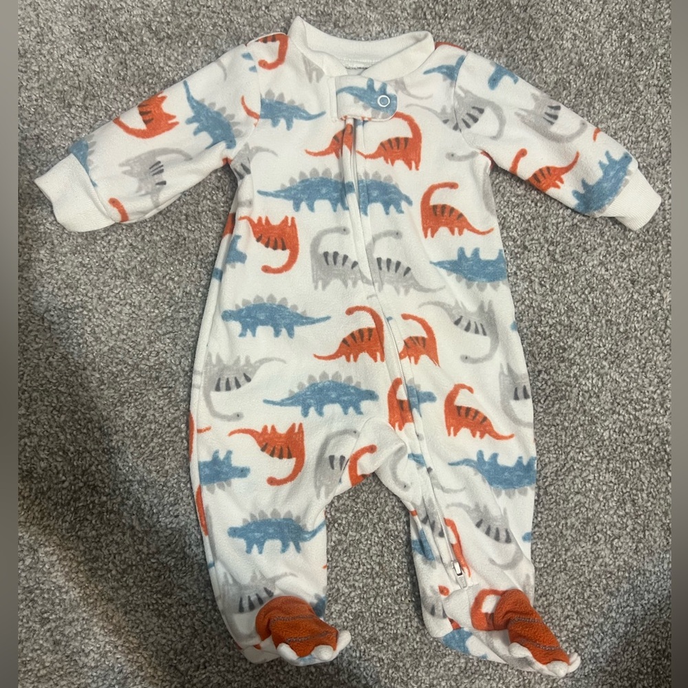 Carter's Dinosaur Fleece Sleep N Play - Newborn